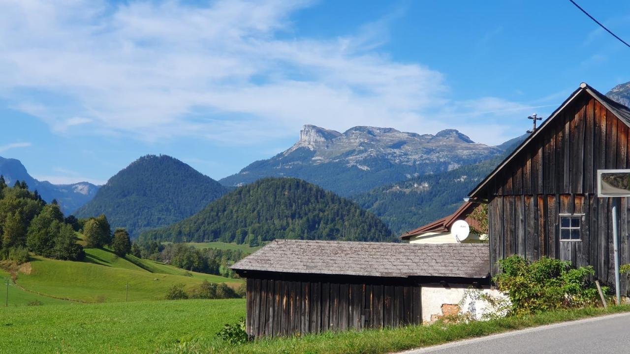 Apartman Tauplitz Skiing, Hiking, Bike, Cross Country - Haus Sandlweber Obersdorf Buitenkant foto